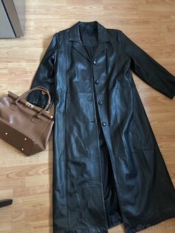 Dámsky kožený kabát - KARA - 2