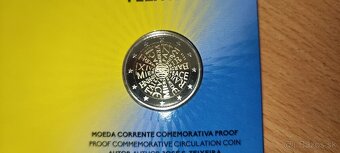 2€ Portugalsko 2023 v prevedení proof a BU - 2