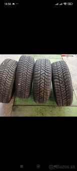 Predám zimné pneumatiky a diskami W-Touran - 2