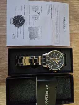 Pánske náramkové hodinky Walker a Scott - 2