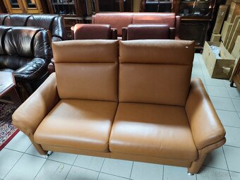 Kožená dvojsedačka - 2