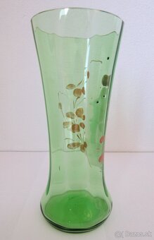 Starožitný pohár ručne maľovaný - 2