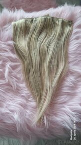 Clip in ludske remy vlasy - 2