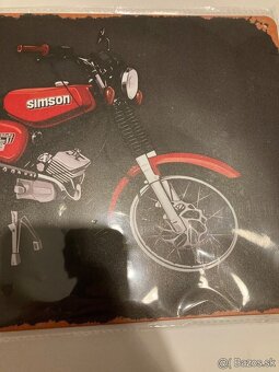 Plechové cedule, tabuľky Simson S51 , 30x20 cm - 2