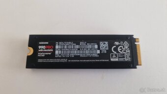 Samsung 990 PRO 2TB Heatsink - 2