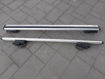 Strešný nosič priečniky THULE WINGBAR EVO 120cm  na hagusy - 2