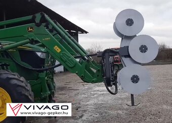 Čelné nože na traktor JANSEN AS-600 - 2