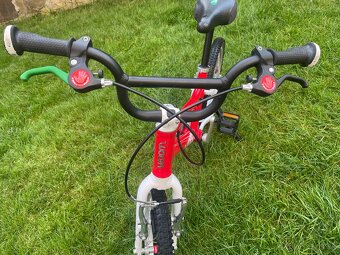 Woom 3 cerveny bicykel - 2