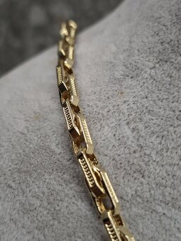 Zlatá retiazka model VERSACE 10.65g,údaje v texte.Nový výrob - 2