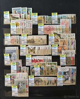 Poštové známky Československo - série čisté / 2 - 2