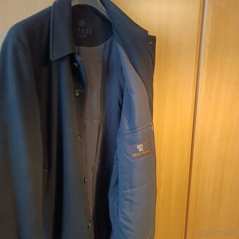 Predám čierny pánsky vlnený kabát - 2