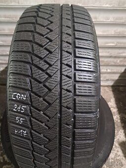 Continental zimné 215/55/R17 - 2