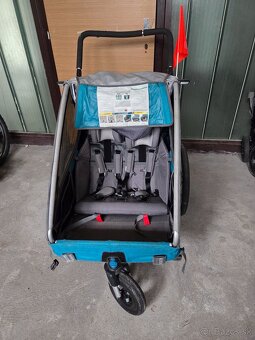 Cyklovozík Queridoo Kidgoo 2 - pre 2 deti - 2