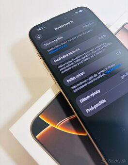 Apple iPhone 16 Pro Max 256 GB – púštny titán - 2