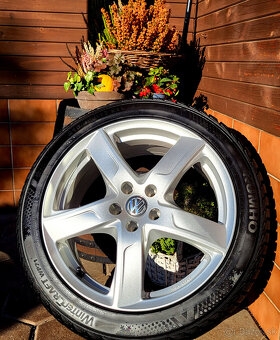 alu R17 5x100 zimné pneu, VW Polo /+ Škoda Fábia, Ibiza, A3 - 2