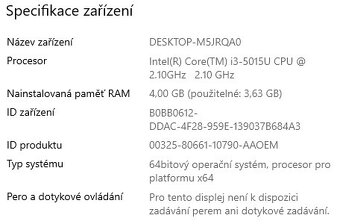 ▼Dell Latitude 3350 - 13,3" / i3-5015U / 4GB / SSD / ZÁR▼ - 2