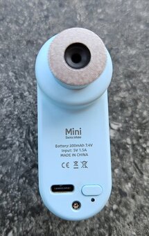 Elektrická 92g mini pumpa / kompresor na bicykel - nabíjacia - 2