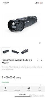 Pulsar termovízia HELION 2 XQ38F - 2
