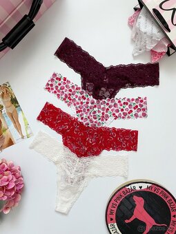 Victoria’s Secret Pink tanga nohavičky M - 2