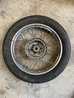 2ks kolesá JAWA ČZ 125, 175, 250 (menší bubon) - 2