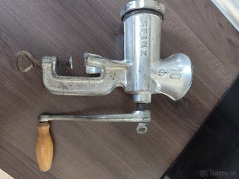 Mlynček retro na mäso v 10 Zn.Tchechoslovakia - 2