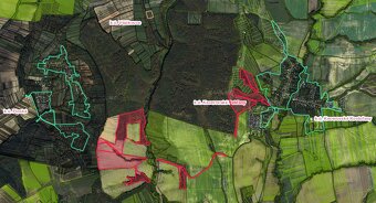 Kecerovské Pekľany – 15.000 m2 ORNÁ PÔDA a LESY - 2