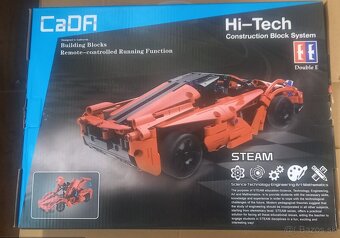 Stavebnica- športové auto, motorka - 2