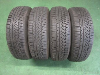 Zimné kolesá audi Q3 rozteč 5x112 215/65 R17 continental - 2