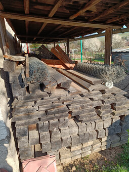 Predám drevené hranoly, laty, foršne - 2