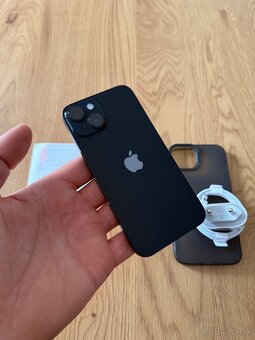 iPhone 14 256 gb Midnight v záruke + príslušenstvo - 2