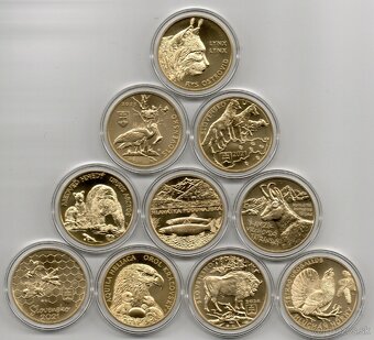 Fauna a Flóra 5 eur mince - 2