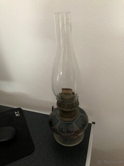 Starožitna petrolejová lampa - 2