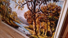 Obraz - zarámovaný gobelín - 2