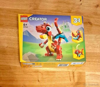 Lego Creator 3v1 Červený drak - 2