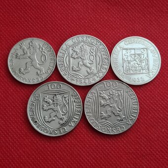 Staré strieborné mince. - 2