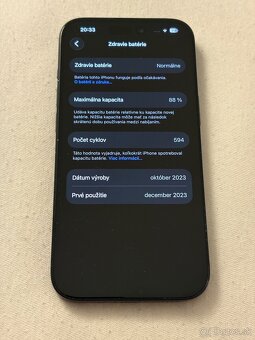 iPhone 15 128Gb ciernej farby - 2