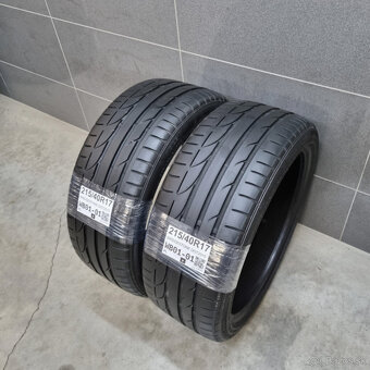 Letné pneumatiky 215/40 R17 BRIDGESTONE - 2
