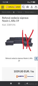 Rohová sedačka - 2