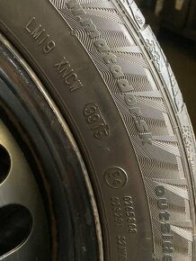 Zimné pneu s plechovými diskami 195/55/16 - 2