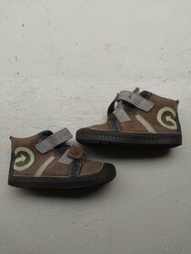 Detské chlapčenské kožené topánky - 2