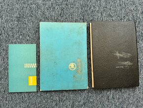 Predam 3 knizky Skoda 1000MB service handbuch - 2