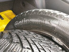 Zimné pneumatiky Continental na plechových diskoch - 2