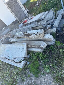 Betonove platne darujem - 2