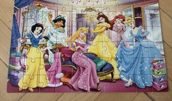 Puzzle Disney Princess 2 obrázky za 5EUR - 2