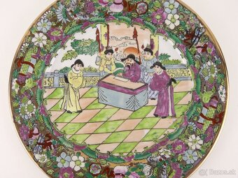 Porcelánový Tanier - Famille Rose - 2