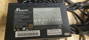 Predám 2 nefunkčné zdroje Seasonic + EVGA - 2