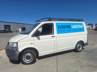 VW T5 1,9TDI 3 MIESTNE PRACOVNÉ AUTO - 2