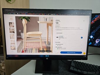 Predám monitor HP 27w – 27" Full HD, IPS - 2