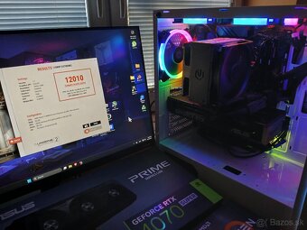 Herný Počítač 4070 Super 12GB + Ryzen 7 5800X + 32GB RAM - 2
