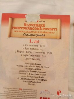 Predám - 5 CD - Slovenské prostonárodné povesti - 2